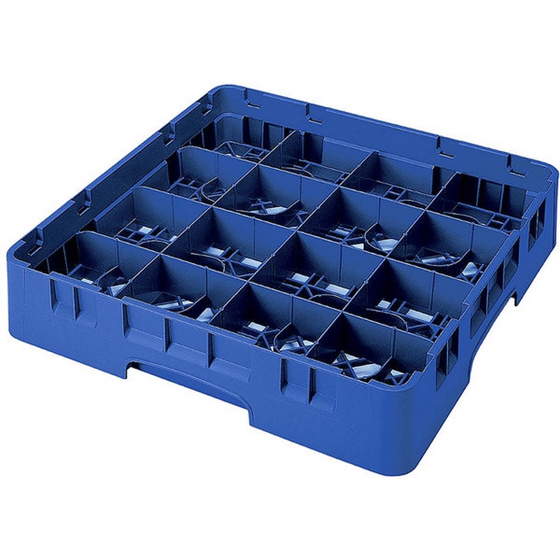 Cambro Koš Camrack 16 pozic, výška sklenice 30 cm - Modrá