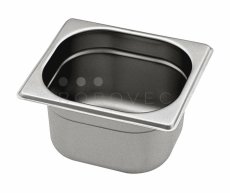 Gastronorm GN 1/6 (h=150 mm) nerezová plná s uchy