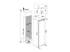 Šuplíkový mrazák Whirlpool WHSD18F013C2P