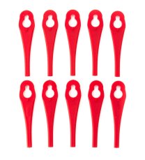 Náhradní nože Riwall PRO plastové, 10 ks