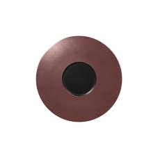 RAK Porcelain RAK Metalfusion talíř mělký Gourmet 29 cm, černobronzový | RAK-MFFDGF29BB