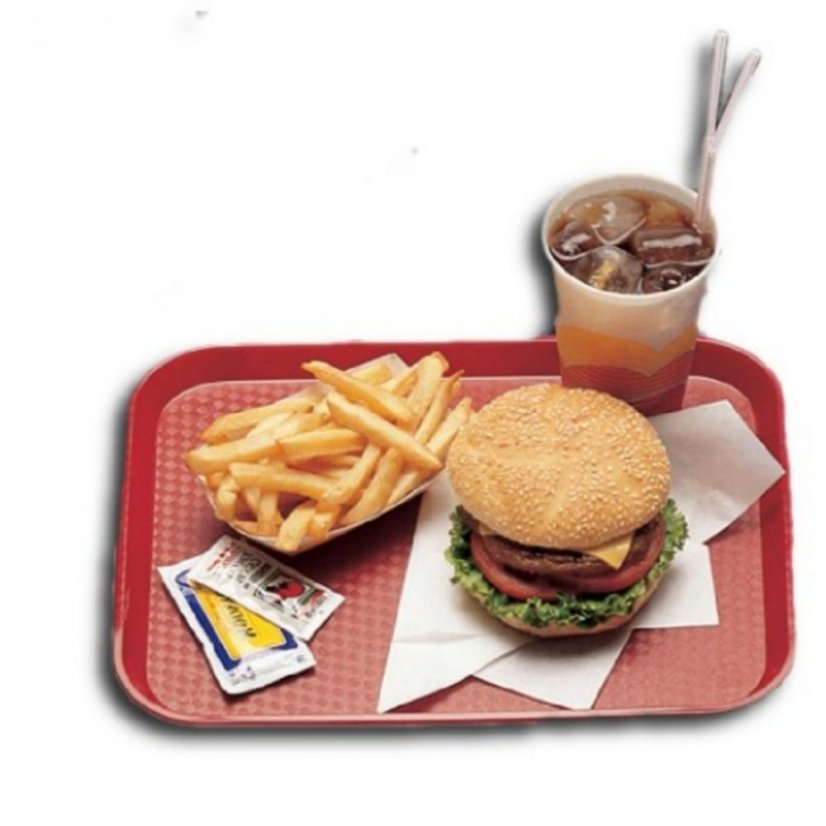 Cambro Fast Food podnos 300 × 410 mm, červená Cambro Fast Food podnos 300 × 410 mm, červená