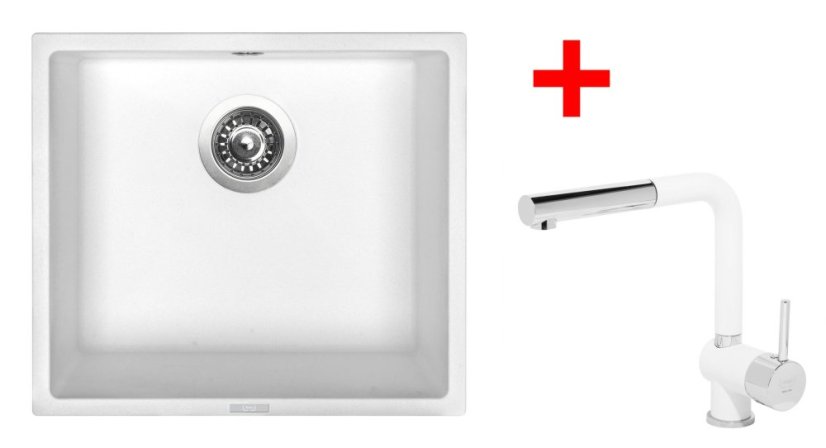 Sinks FRAME 457 Milk + Mix 3 P GR Sinks FRAME 457 Milk + Mix 3 P GR
