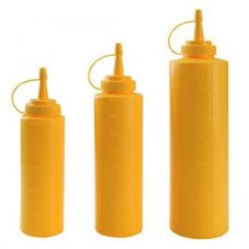 Lacor Dávkovač na omáčky žlutý 250 ml