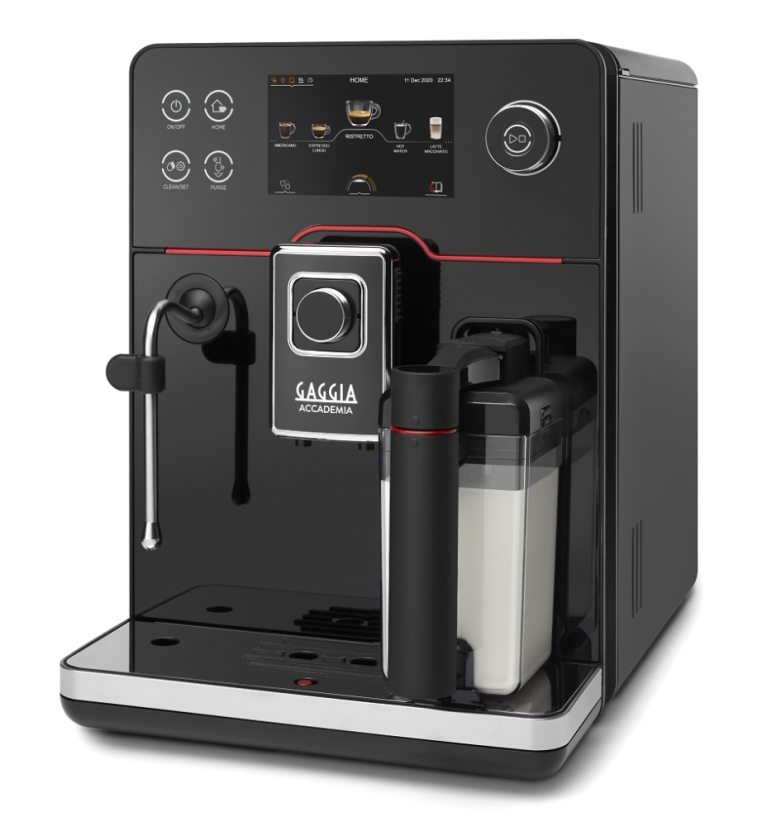 Automatický kávovar Gaggia New Accademia Black Glass