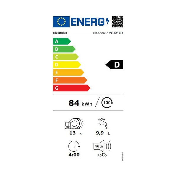 Vestavná myčka nádobí Electrolux EES47300IX