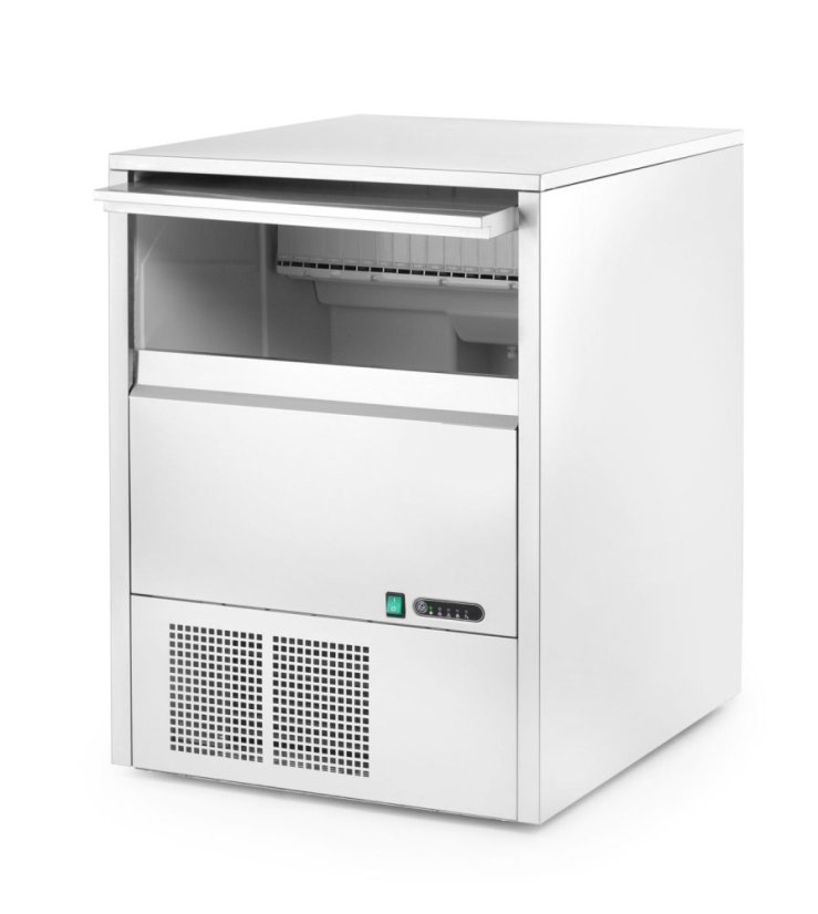 Stroj na výrobu kostek ledu, Arktic, Stříbrná, 230V/630W, 715x605x(H)835mm