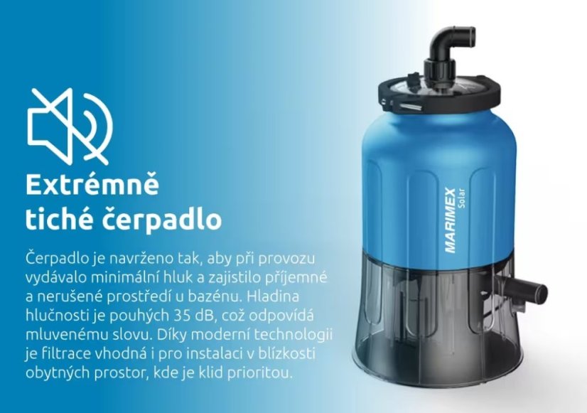Bazénová filtrace Marimex ProStar Solar 3