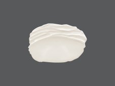 RAK Porcelain RAK Talíř reliéfní mělký 27 × 18,5 cm – bílá | RAK-STEP25
