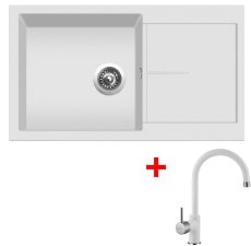 Sinks INFINITY 860 Milk + Vitalia GR