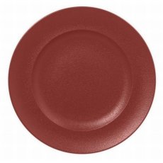 RAK Porcelain RAK Talíř mělký 33 cm, tmavě červená | RAK-NFCLFP33DR