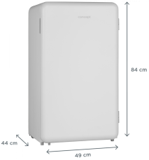 Retro lednice Concept LTR3047whN