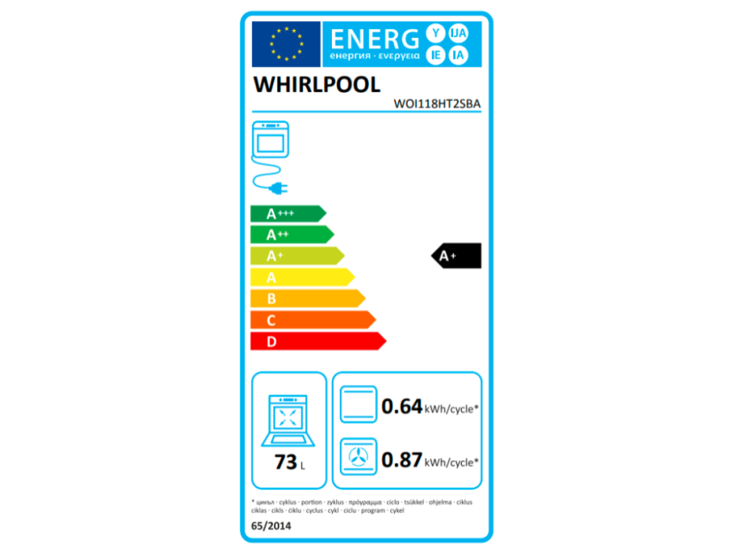 Vestavná trouba Whirlpool WOI118HT2SBA