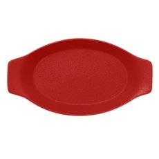 RAK Porcelain RAK Talíř oválný s rukojetí 42 cl, světle červená | RAK-NFOPOD25BR