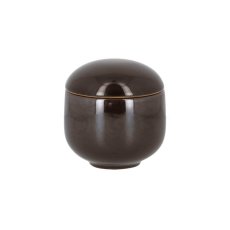 RAK Porcelain RAK Cukřenka s víčkem 19 cl – hnědá | RAK-STSU19GCL
