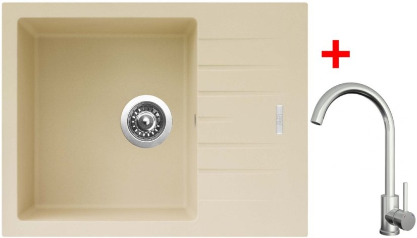 Sinks PERFECTO 650 Sahara + ARCO celonerezová Sinks PERFECTO 650 Sahara + ARCO celonerezová