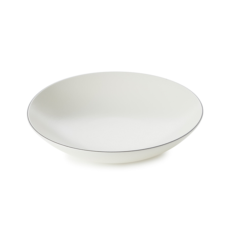 Revol EQUINOXE talíř hluboký pr. 24 cm, White Cotton | REV-655811 Revol EQUINOXE talíř hluboký pr. 24 cm, White Cotton | REV-655811