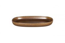 RAK Porcelain RAK Talíř oválný 22,5 cm – rust | RAK-EAOP23RT