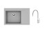 Alveus SET ALVEUS PURE-G 70 A80 LEVÝ + BATERIE MINTAS/81 BRS