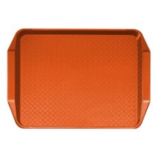 Cambro Fast Food podnos jídelní 30 × 43 cm, oranžový