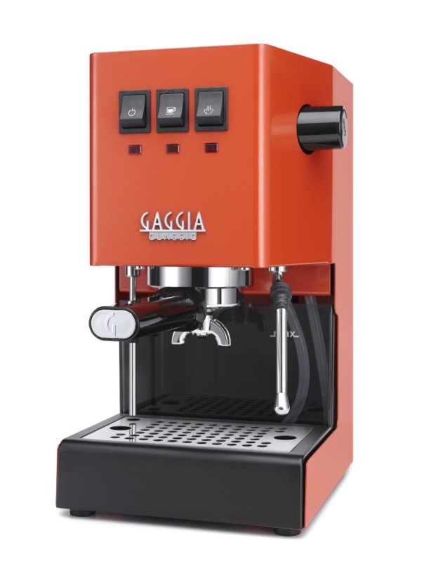 Pákový kávovar Gaggia Classic E24 oranžová