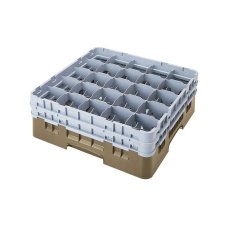 Cambro Koš Camrack 25 pozic, výška sklenice 21,6 cm - Béžová