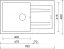 Sinks LINEA 780 N Truffle