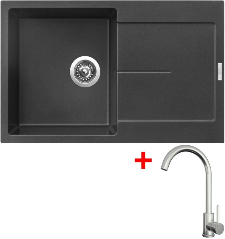 Sinks ULTIMA 790 Metalblack + ARCO celonerezová Sinks ULTIMA 790 Metalblack + ARCO celonerezová