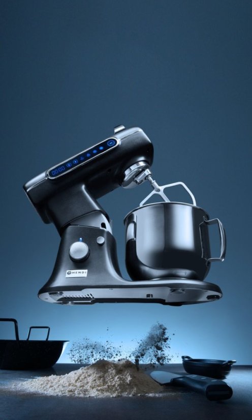Blackbolt planetový mixér HENDI, HENDI, 7L, Černá, 230V/1500W, 460x310x(H)379mm