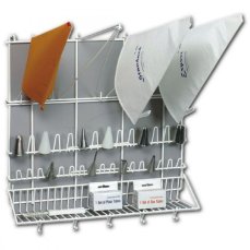 TOMGAST Stojan na pytlíky a koncovky 50 × 50 cm