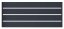 Plotové pole G21 Reno 168x69 cm, antracitové