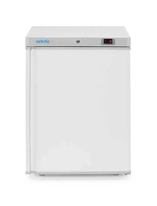 Chladnička Budget Line v bílém lakovaném ocelovém krytu, Arktic, Budget Line, 100L, Bílá, 230V/110W, 637x600x(H)835mm