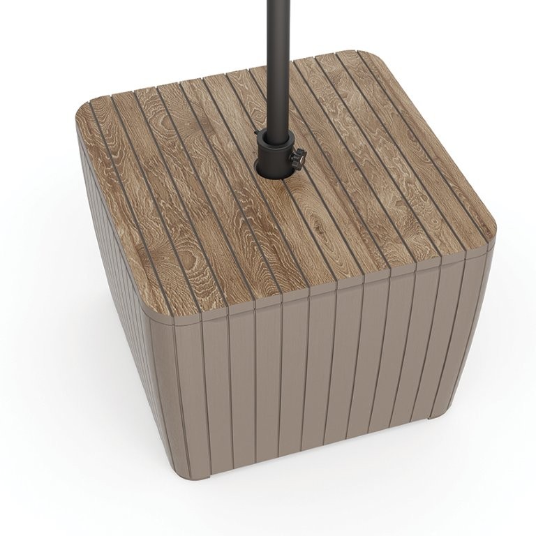 Zahradní stůl Keter Luzon Deco ashwood / cappuccino