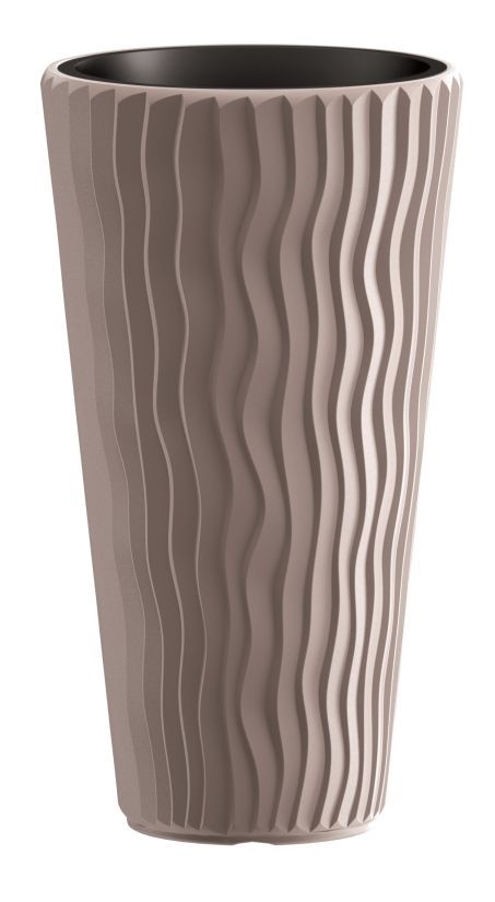 Květináč Prosperplast SANDY SLIM mocca 39 cm Květináč Prosperplast SANDY SLIM mocca 39 cm
