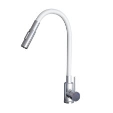 Sinks ELASTA S nerez/bílá