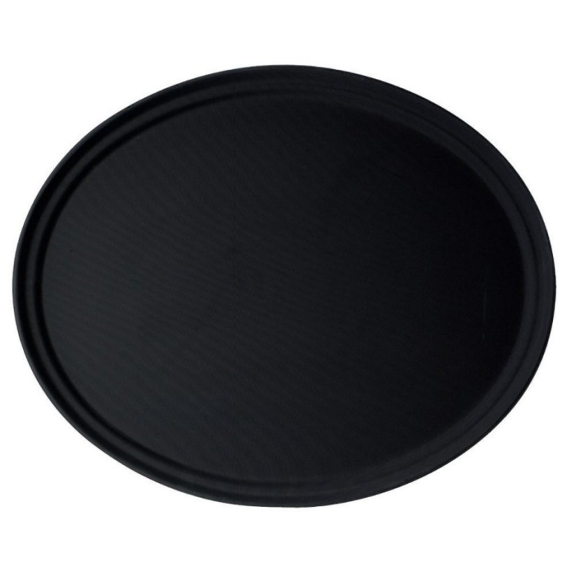 Cambro Camtread podnos protiskluzový oválný 56 × 68,5 cm, černá Cambro Camtread podnos protiskluzový oválný 56 × 68,5 cm, černá