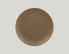 RAK Porcelain RAK Genesis talíř mělký pr. 24 cm, hnědá | RAK-GNNNPR24CR