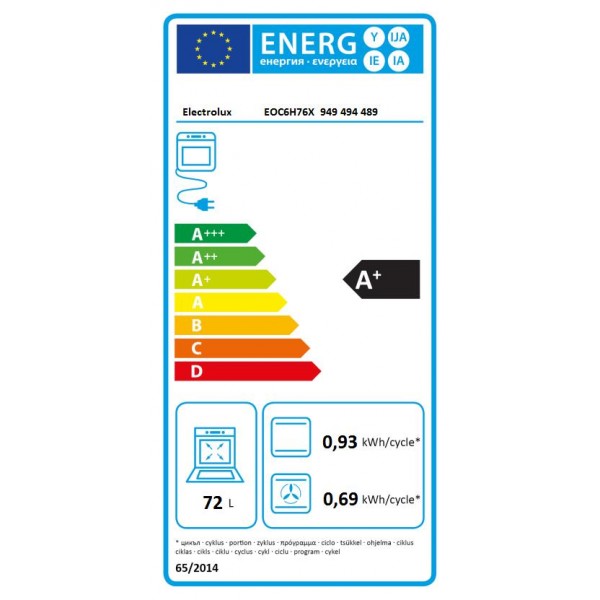 Vestavná parní trouba Electrolux EOC6H76X PRO SteamCrisp