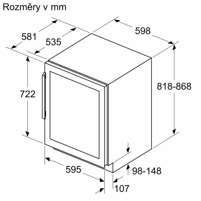 Vinotéka Siemens KU21WAHG0