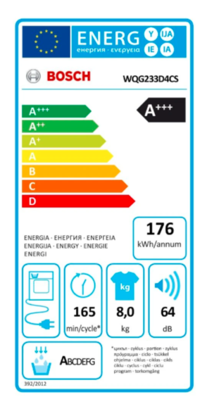 Sušička prádla Bosch WQG233D4CS