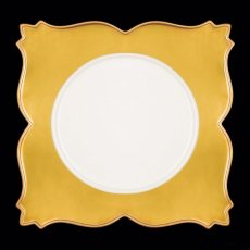 RAK Porcelain RAK Golden talíř čtvercový – King Golden 26 cm | RAK-KQSP26