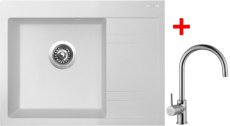 Sinks RIM 650 L Milk + Vitalia