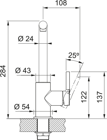 Franke FS 3230.094 LINA SMART Bílá-led