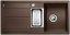 Blanco METRA 6 S Silgranit kávová oboustranné provedení s excentrem přísluš. ano