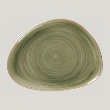 RAK Porcelain RAK Spot talíř mělký 32,5 × 25 cm – smaragdový | RAK-SEMFLFP32