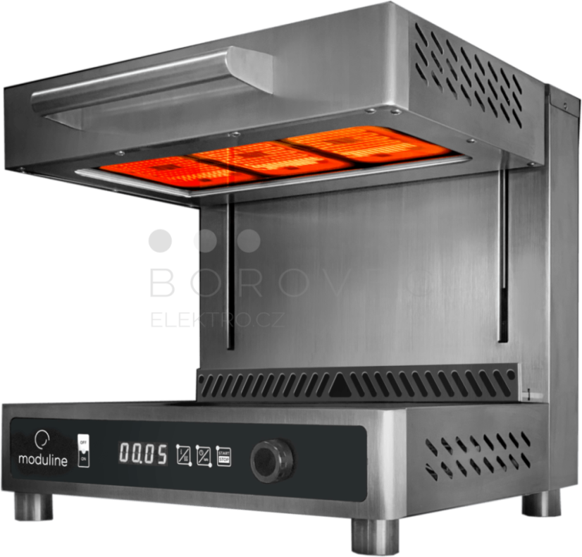 Moduline salamander gril SEH004E Plus (400V) sklokeramický