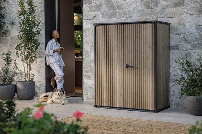 Zahradní box Keter Signature 1400 l Venetian hnědý