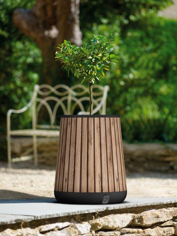 Květináč Keter Deco Conic walnut