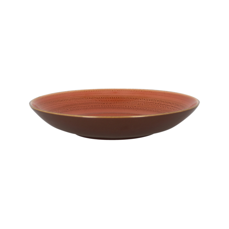 RAK Porcelain RAK Twirl talíř hluboký 26 cm – coral | RAK-TWBUBC26CO RAK Porcelain RAK Twirl talíř hluboký 26 cm – coral | RAK-TWBUBC26CO