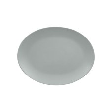RAK Porcelain RAK Talíř oválný 36 × 27 cm, šedá | RAK-NFNNOP36PG